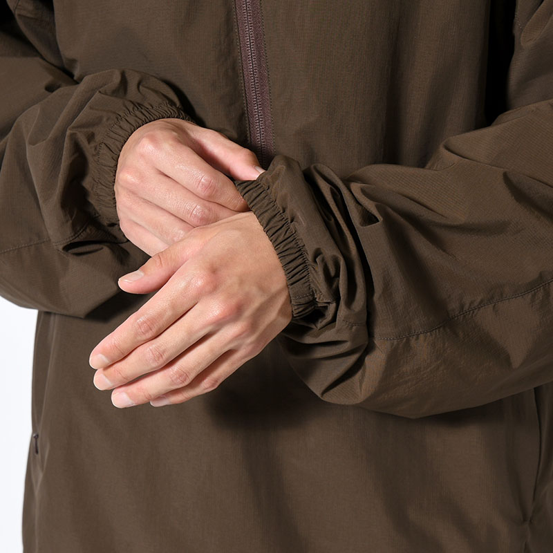 ORGANIZED HOODED PULLOVER / RIPSTOP NYLON -2.COLOR-