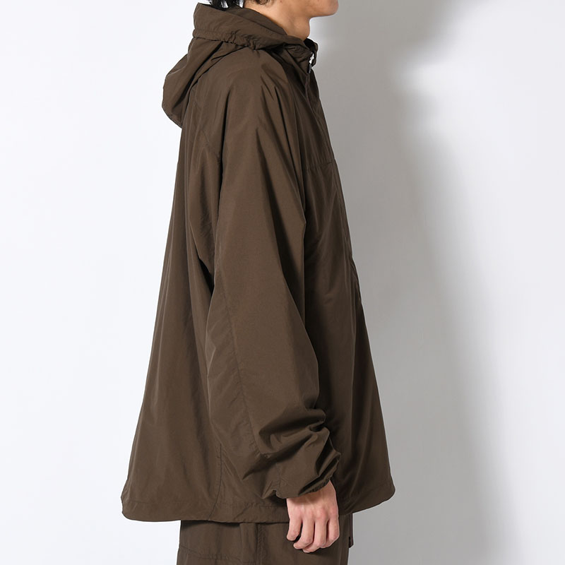 ORGANIZED HOODED PULLOVER / RIPSTOP NYLON -2.COLOR-