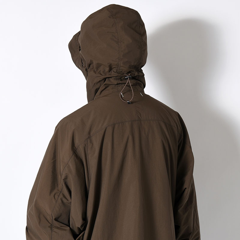 ORGANIZED HOODED PULLOVER / RIPSTOP NYLON -2.COLOR-