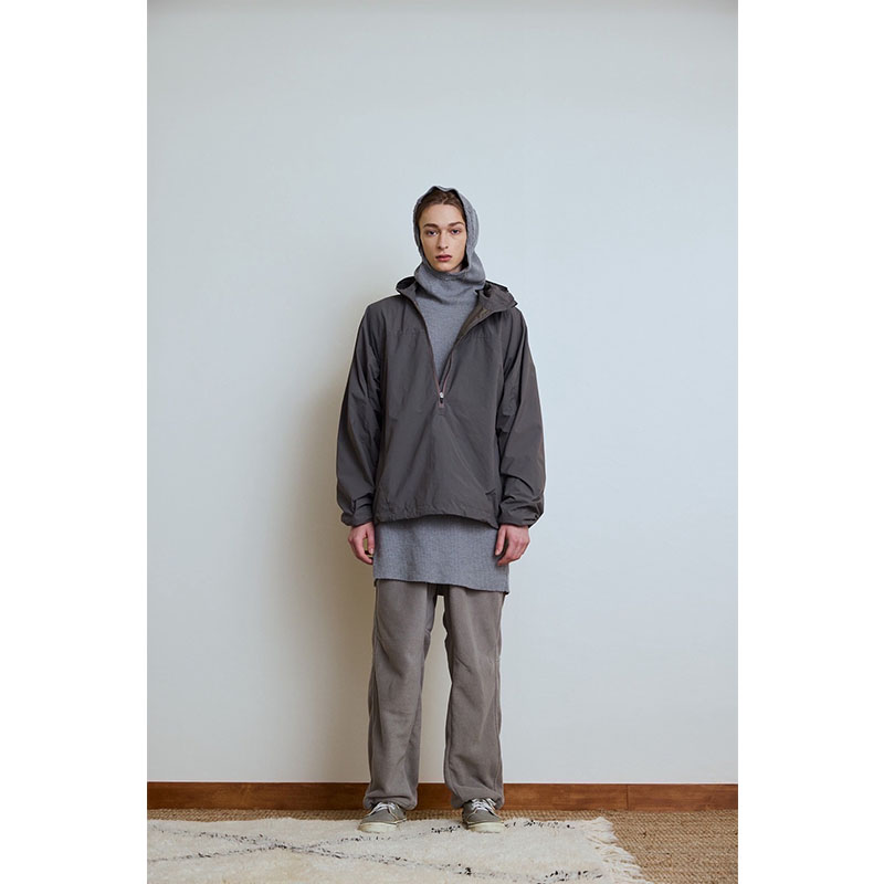 ORGANIZED HOODED PULLOVER / RIPSTOP NYLON -2.COLOR-