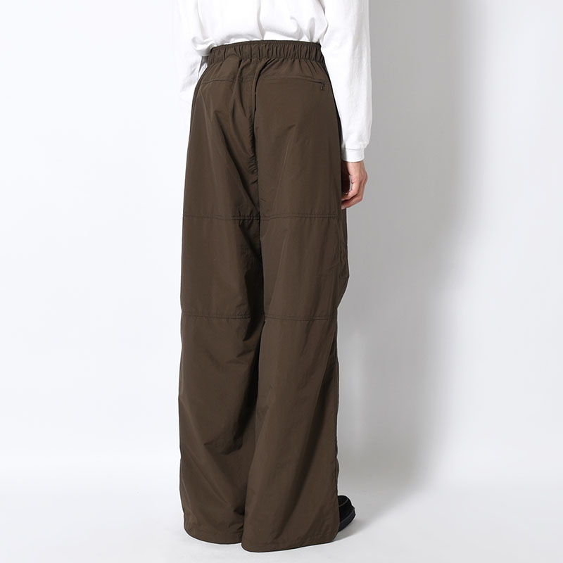 ORGANIZED WIDE EASY PANTS / RIPSTOP NYLON -2.COLOR-