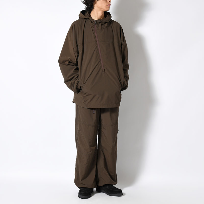 ORGANIZED WIDE EASY PANTS / RIPSTOP NYLON -2.COLOR-