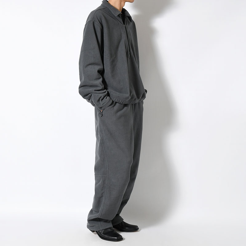 ORGANIZED WIDE EASY PANTS / PE.MICRO FLEECE -2.COLOR-