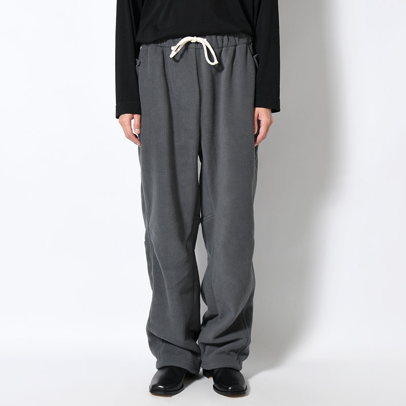 ORGANIZED WIDE EASY PANTS / PE.MICRO FLEECE -2.COLOR-