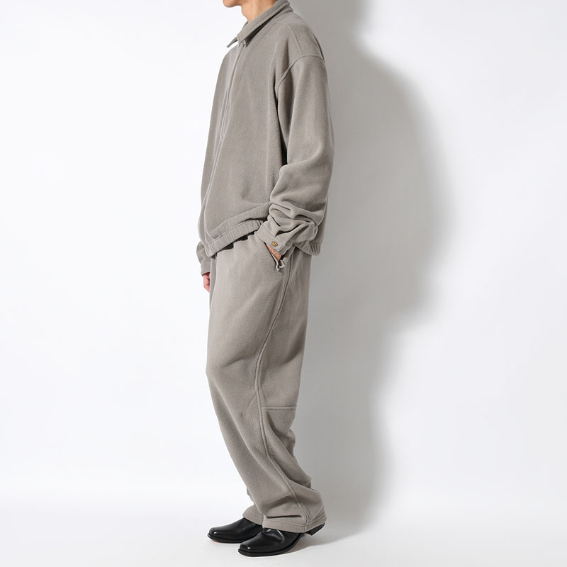 ORGANIZED WIDE EASY PANTS / PE.MICRO FLEECE -2.COLOR-