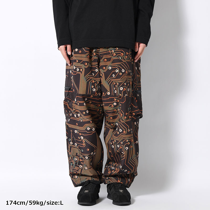 RIPSTOP CARGO BALLOON PANTS -2.COLOR-