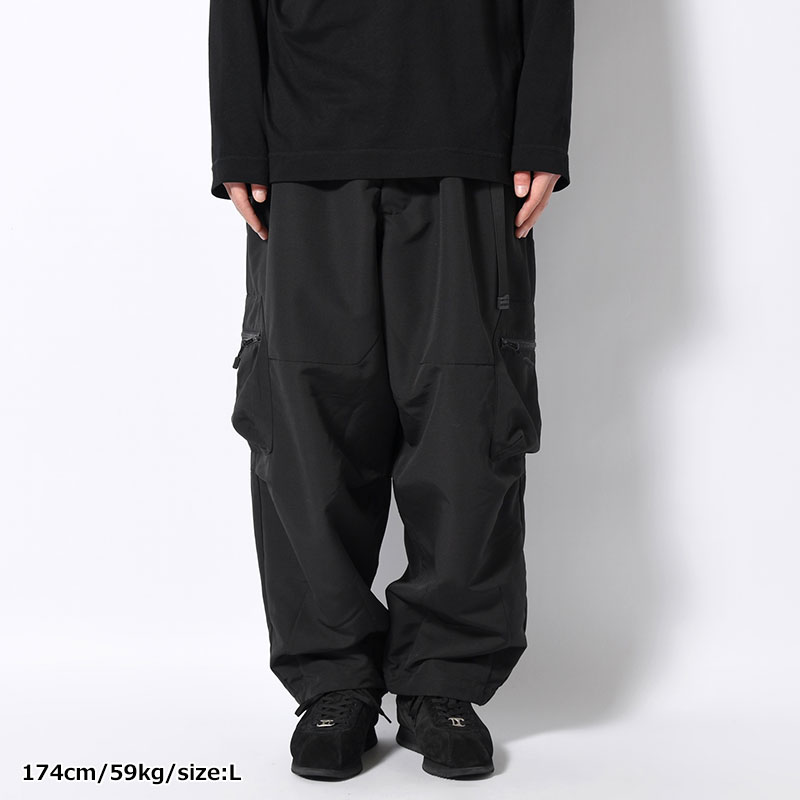 RIPSTOP CARGO BALLOON PANTS -2.COLOR-