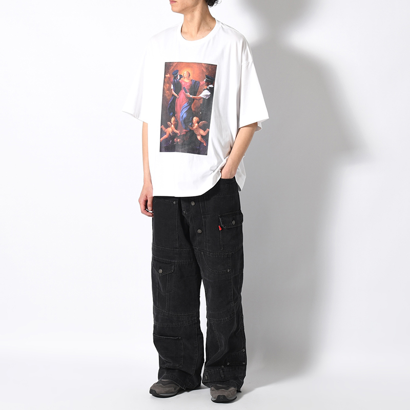 POLICE CHECKUP S/S T-SHIRT -2.COLOR-