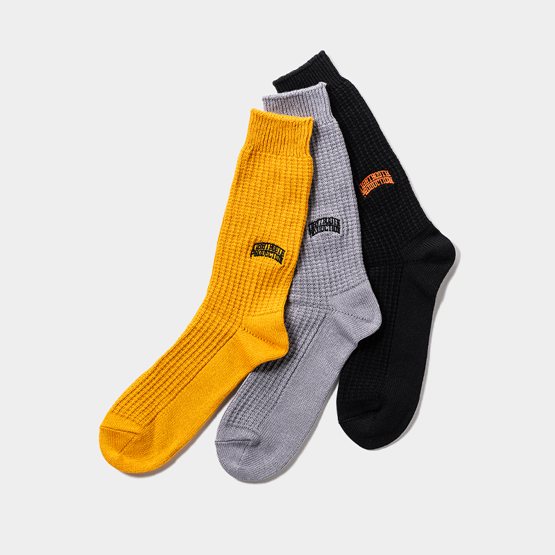 WAFFLE SOCKS -3.COLOR-