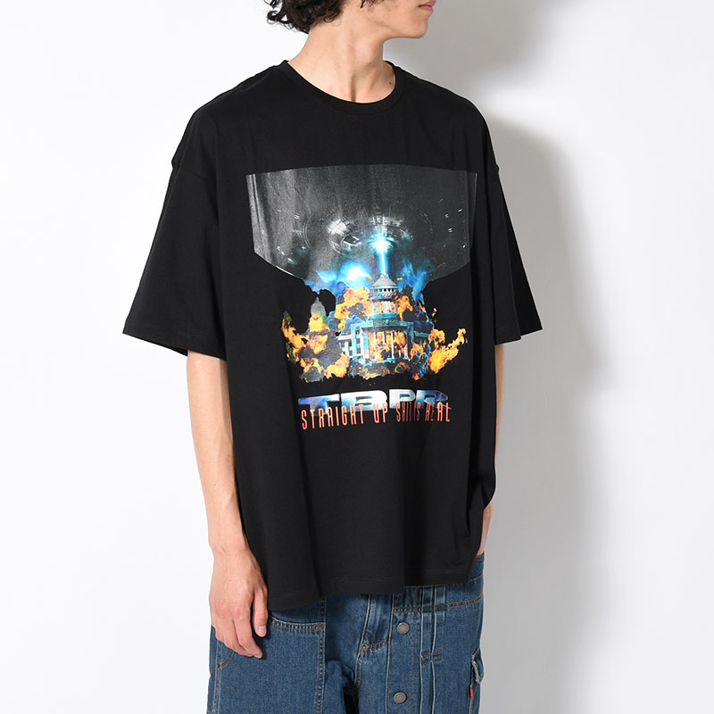 INDEPENDENCE S/S T-SHIRT -BLACK-