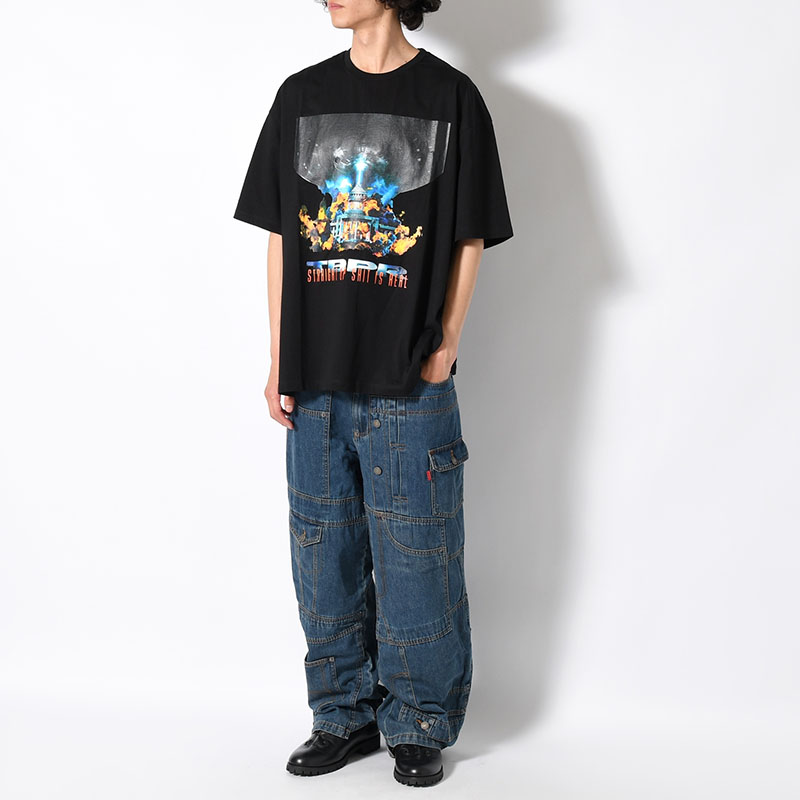 INDEPENDENCE S/S T-SHIRT -BLACK-