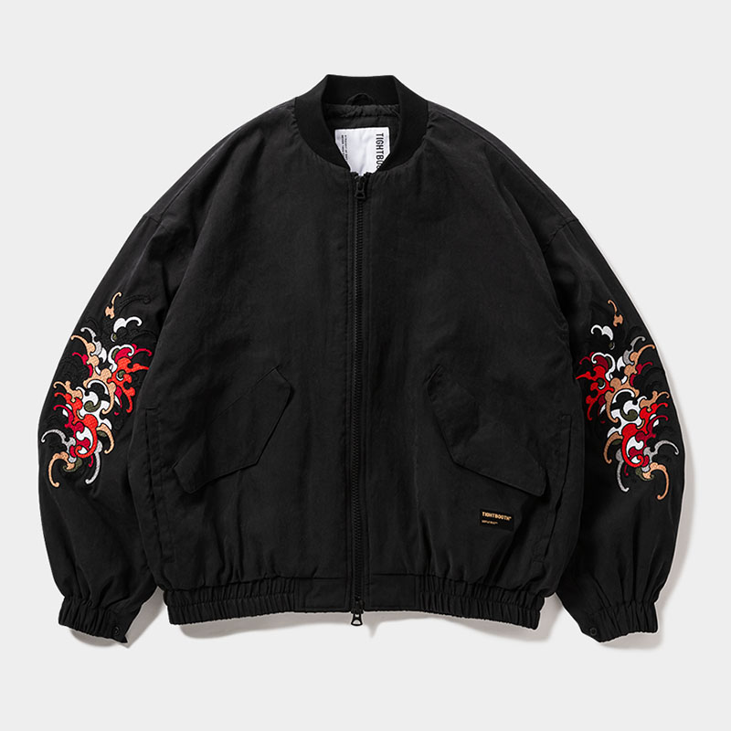 BRAIN DROPS MA-1 -2.COLOR-(BLACK)