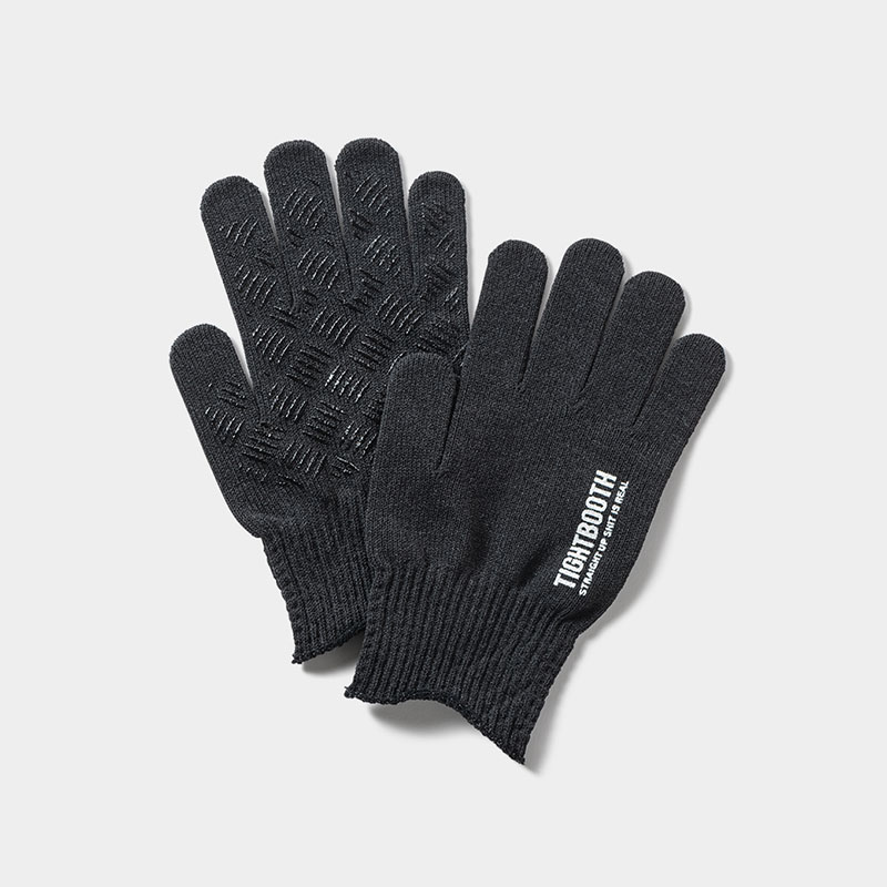 LOGO GLOVE -BLACK-