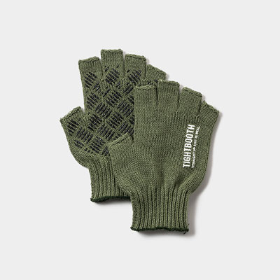 LOGO FINGERLESS GLOVE -2.COLOR-