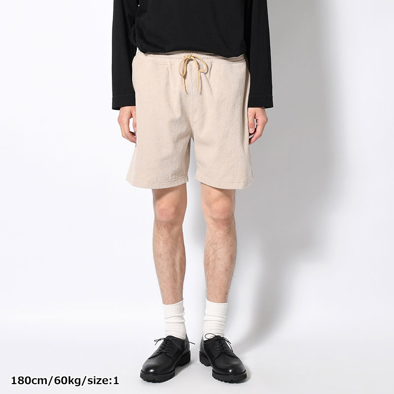 1mm PILE LOOSE SHORT PANTS -2.COLOR-
