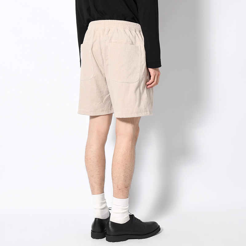 1mm PILE LOOSE SHORT PANTS -2.COLOR-