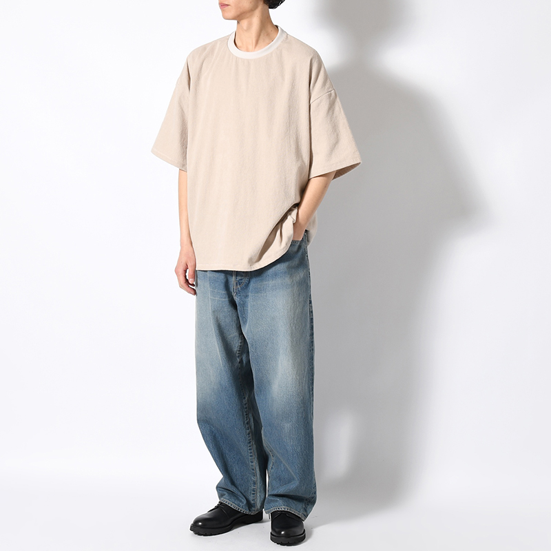 1mm PILE LOOSE TEE -2.COLOR-