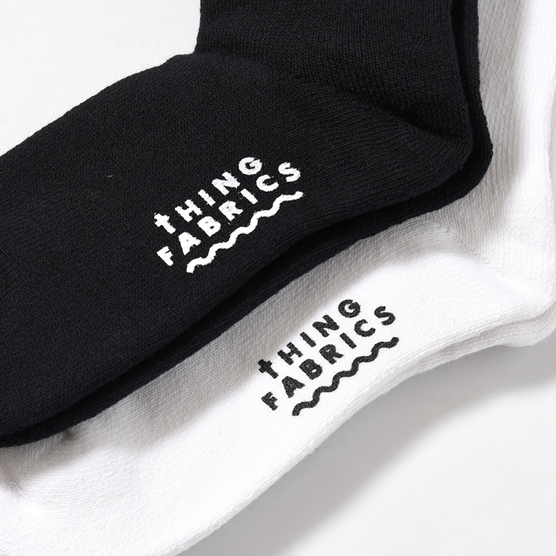 ORGANIC HEATHER PILE CREW SOCKS -2.COLOR-