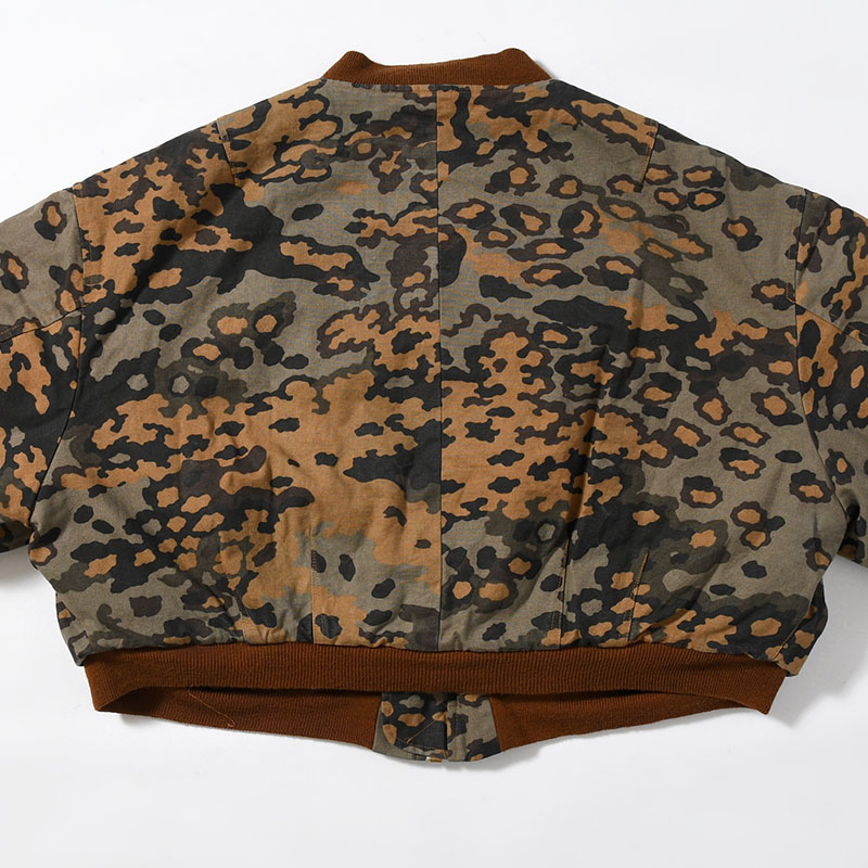 THIRD WAY CROPPED BOMBER -LLLEGAL CAMO-