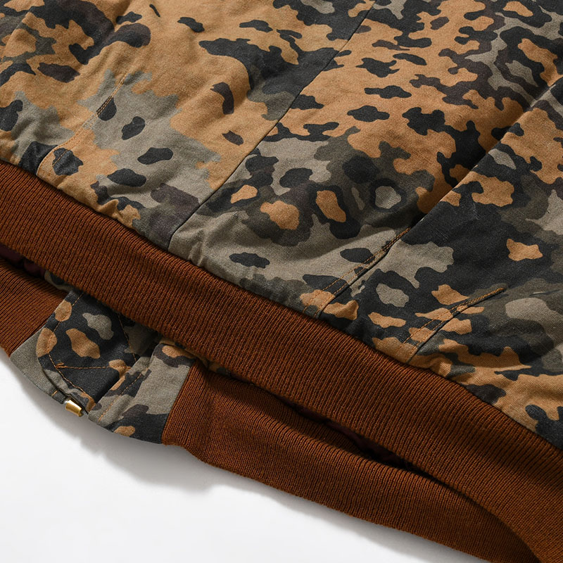 THIRD WAY CROPPED BOMBER -LLLEGAL CAMO-