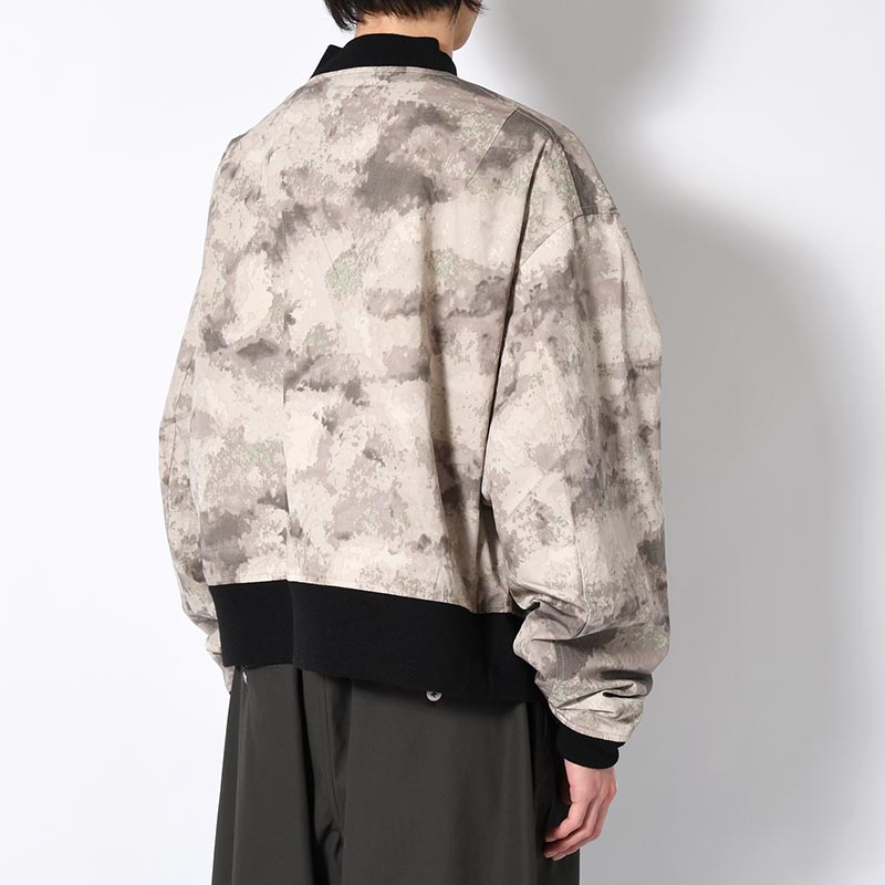 DANGEROUS CAMO BOMBER JACKET -PUKE-