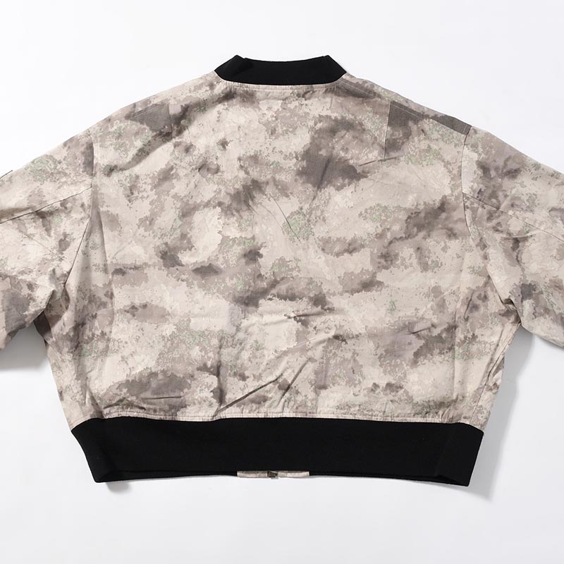 DANGEROUS CAMO BOMBER JACKET -PUKE-