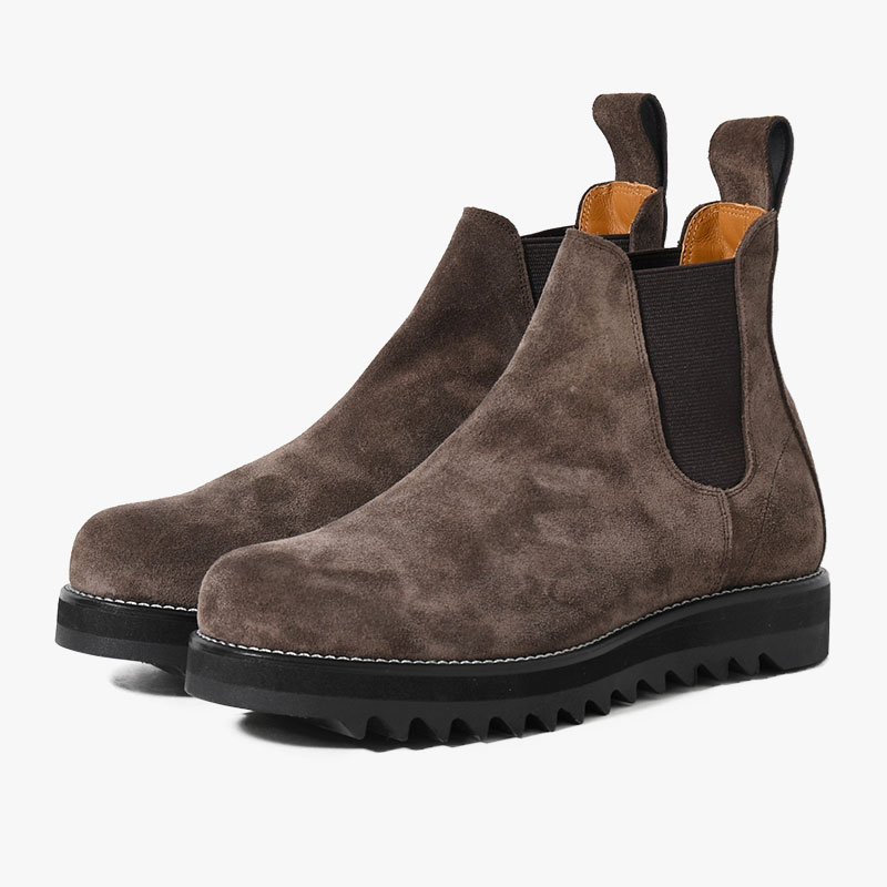CHELSEA BOOTS -BROWN SUEDE-