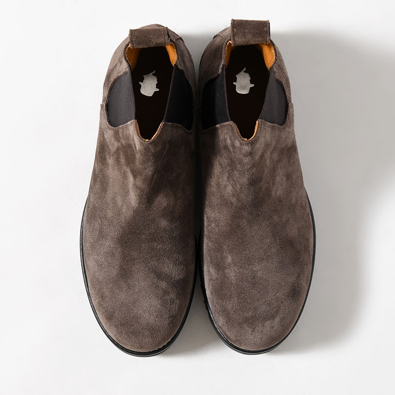 CHELSEA BOOTS -BROWN SUEDE-