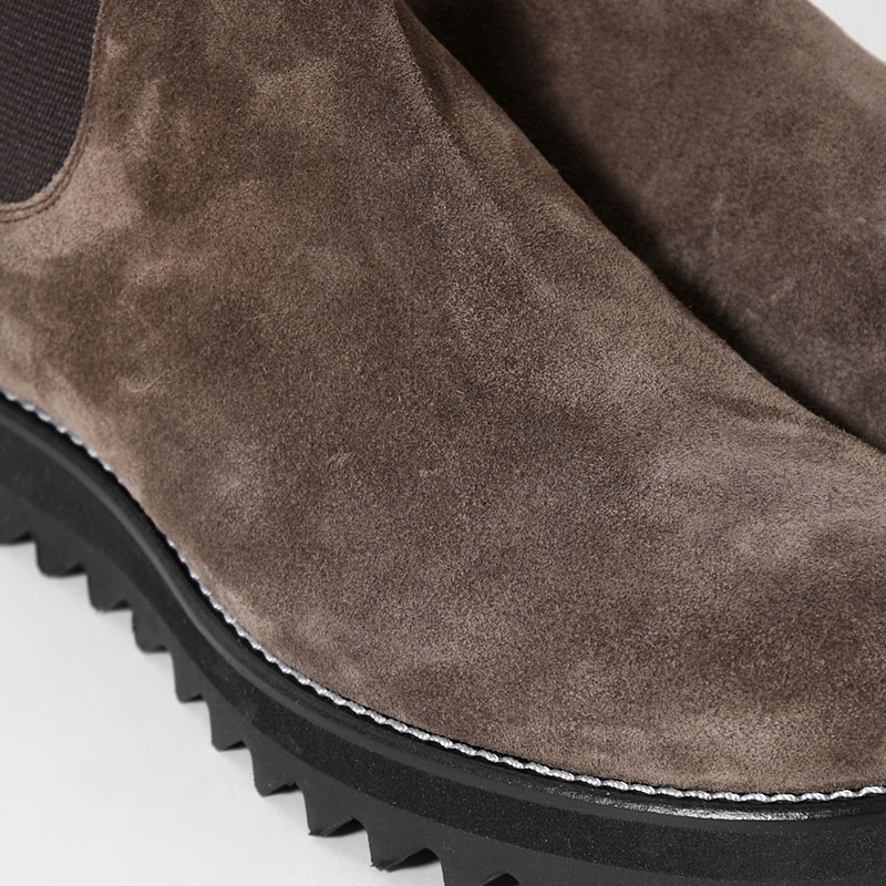 CHELSEA BOOTS -BROWN SUEDE-