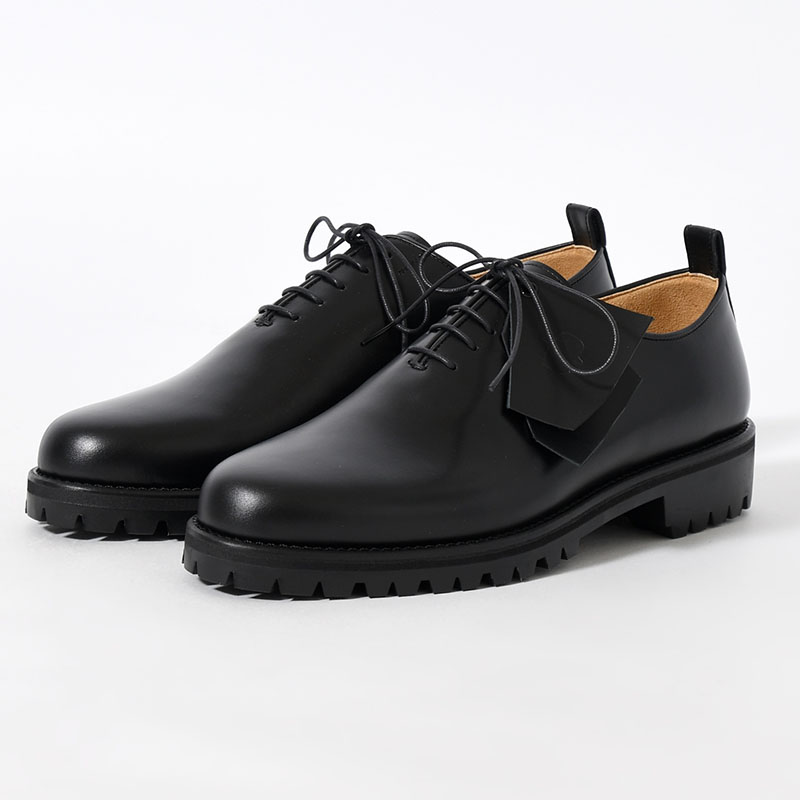 WHOLECUT SHOES -BLACK DUPUY-