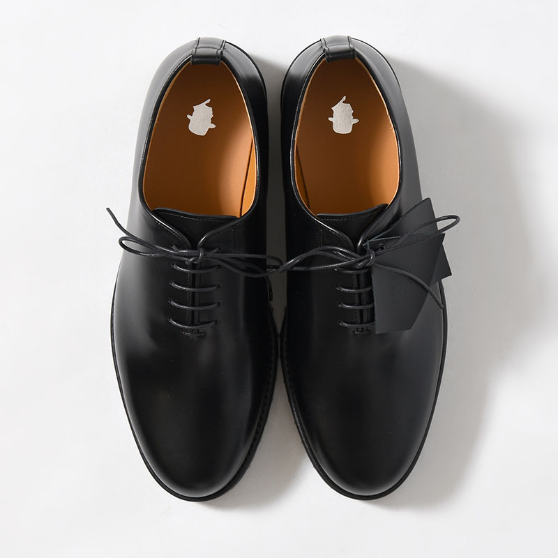 WHOLECUT SHOES -BLACK DUPUY-