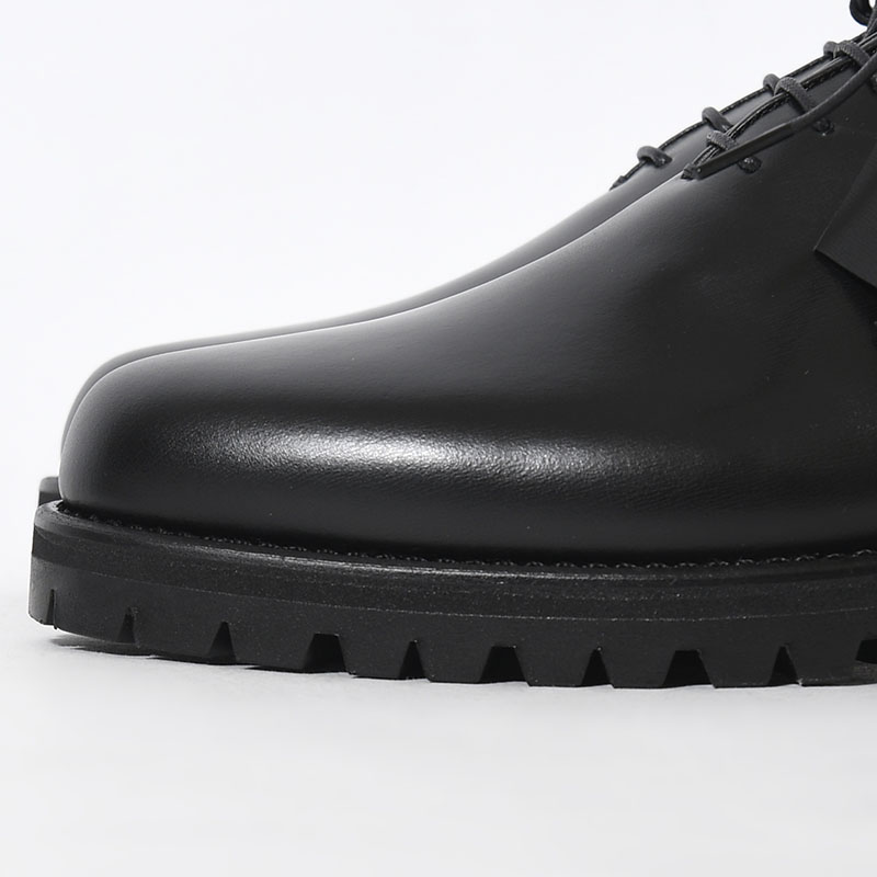 WHOLECUT SHOES -BLACK DUPUY-