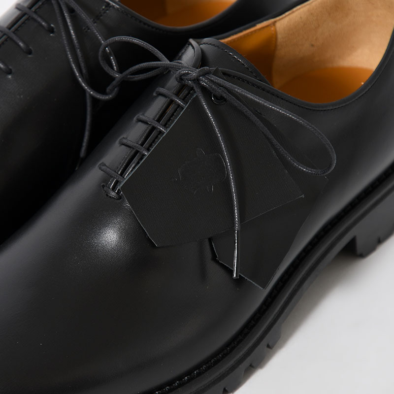 WHOLECUT SHOES -BLACK DUPUY-