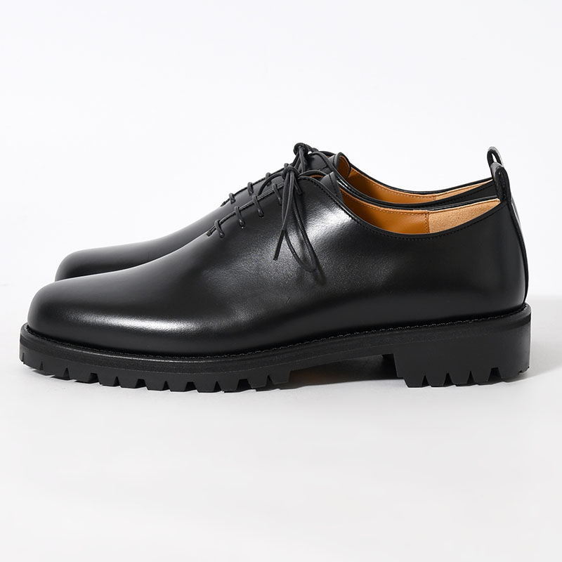 WHOLECUT SHOES -BLACK DUPUY-