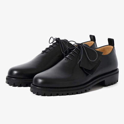 WHOLECUT SHOES -BLACK DUPUY-