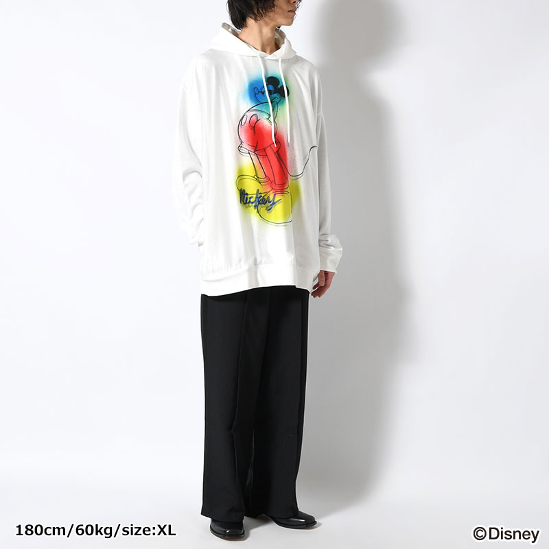 TR-069 SPRAY ART / MICKEY -WHITE-