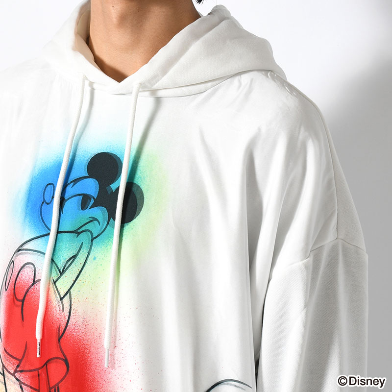 TR-069 SPRAY ART / MICKEY -WHITE-
