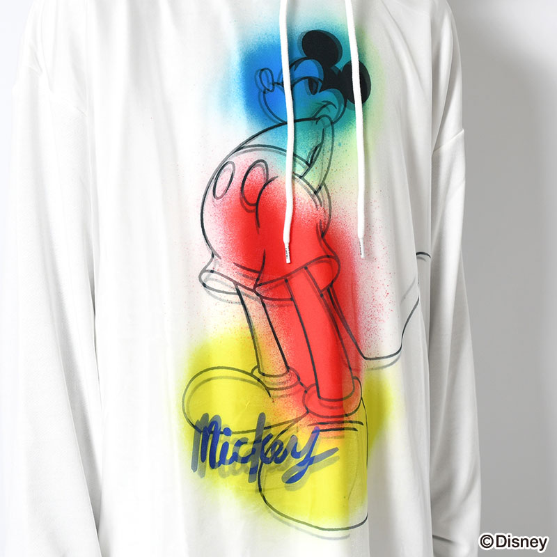 TR-069 SPRAY ART / MICKEY -WHITE-