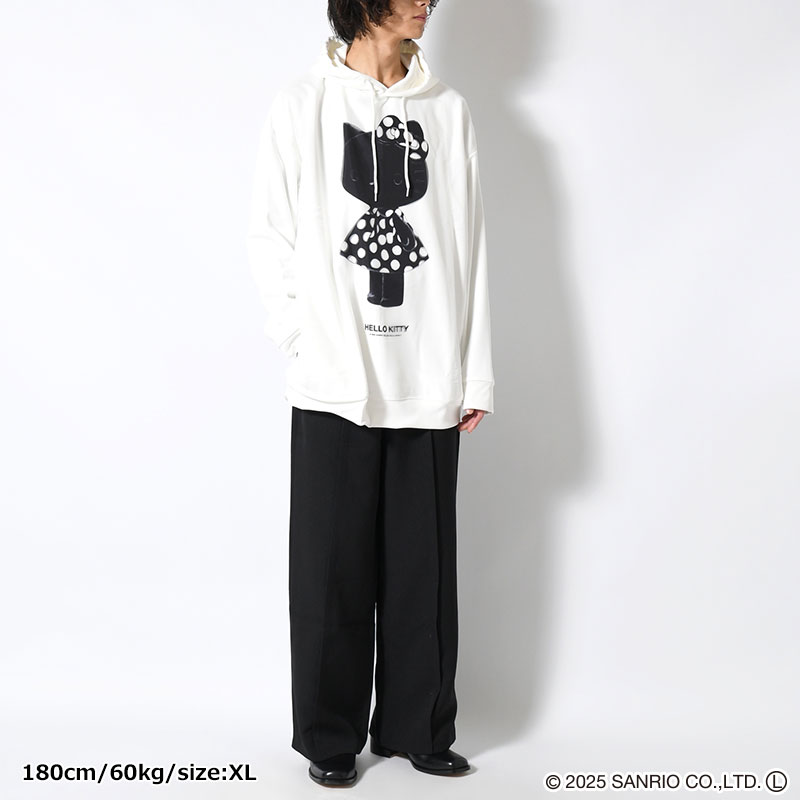 BLACK KITTY DOTS ONE-PIECE -2.COLOR-