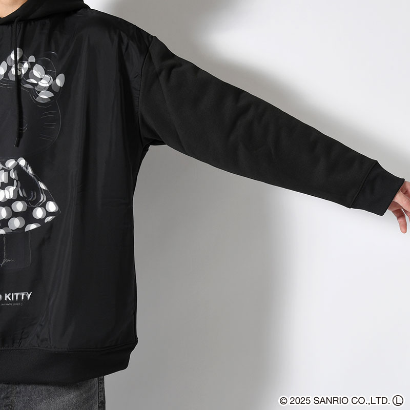 BLACK KITTY DOTS ONE-PIECE -2.COLOR-