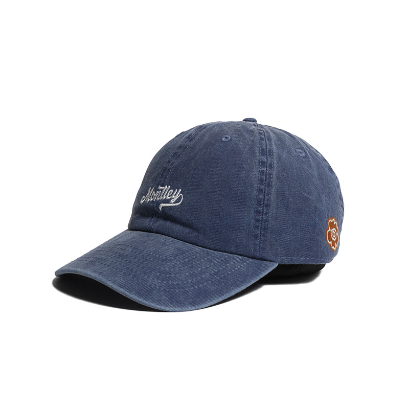 LOGO VINTAGE CAP -3.COLOR-(NAVY)