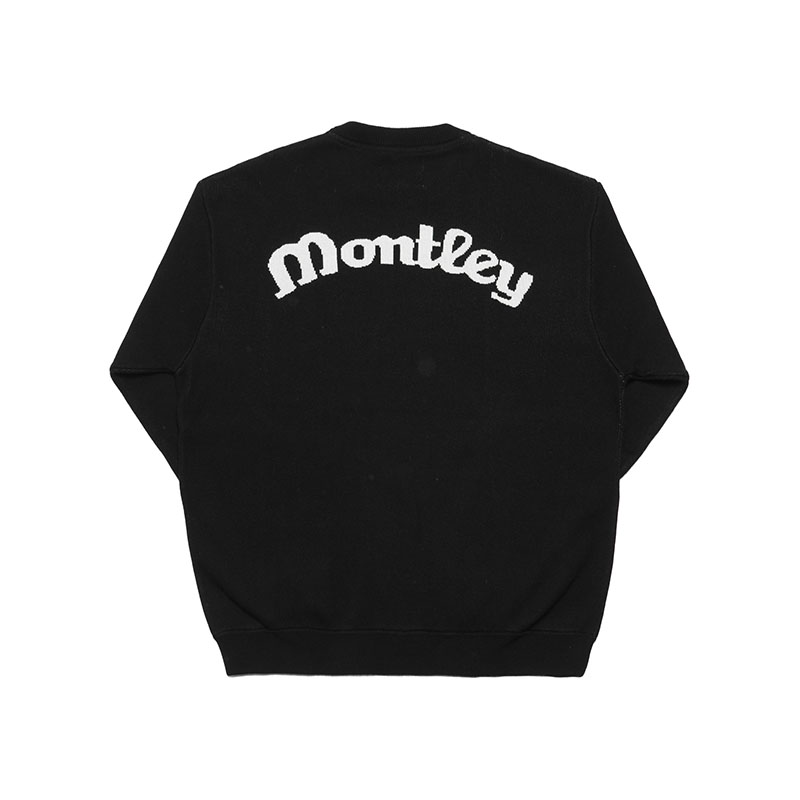 LOGO KNIT CREW -3.COLOR-