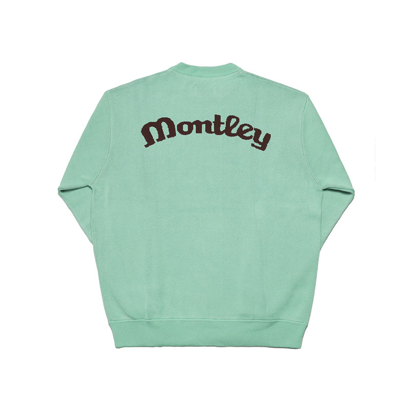 LOGO KNIT CREW -3.COLOR-