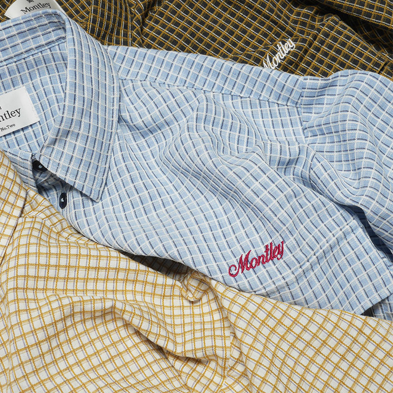 CHECK SS SHIRT -3COLOR-
