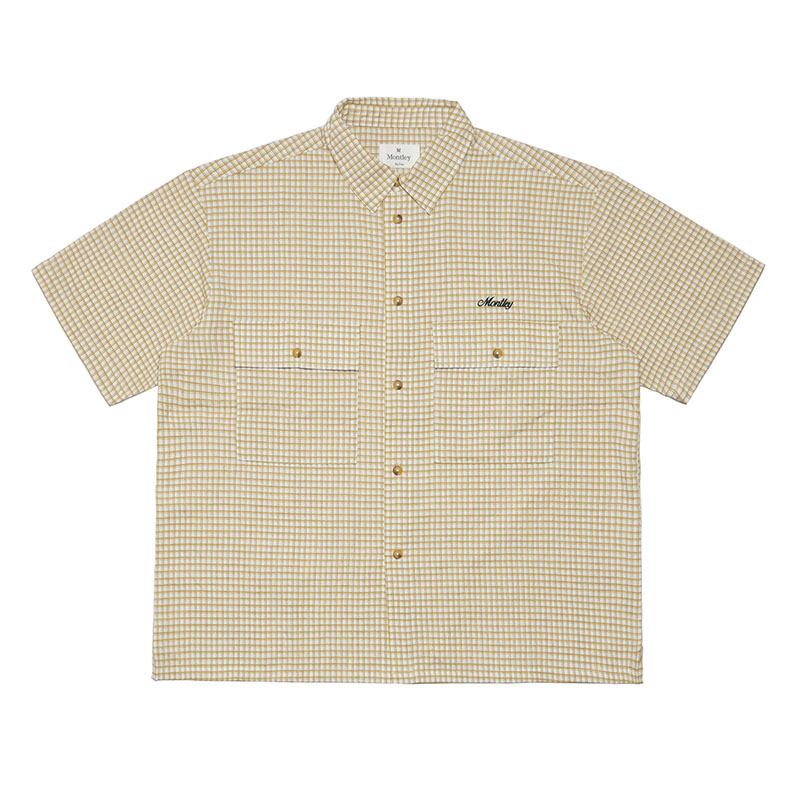 CHECK SS SHIRT -3COLOR-