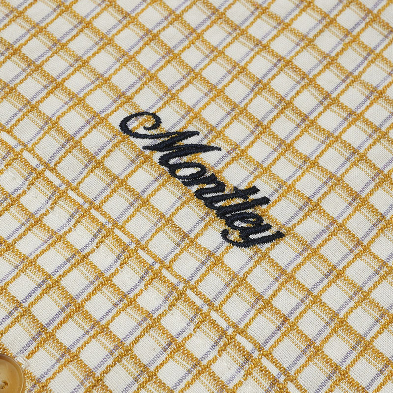 CHECK SS SHIRT -3COLOR-