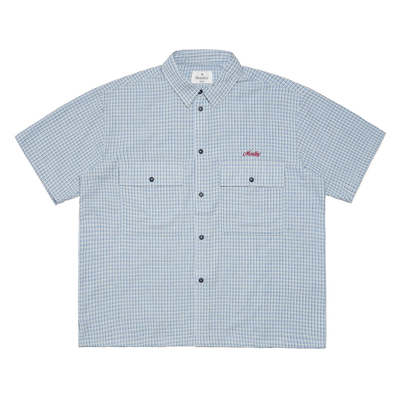 CHECK SS SHIRT -3COLOR-