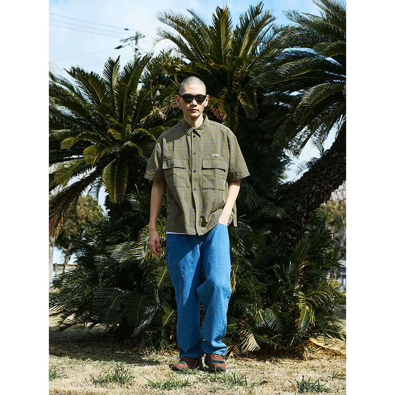 CHECK SS SHIRT -3COLOR-