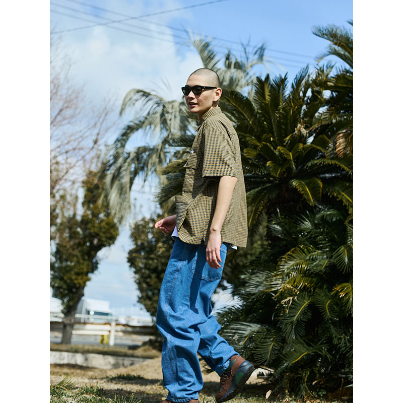 CHECK SS SHIRT -3COLOR-