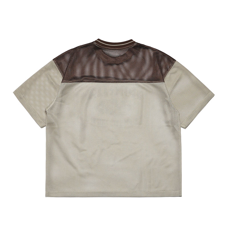 MESH SS TEE -3COLOR-